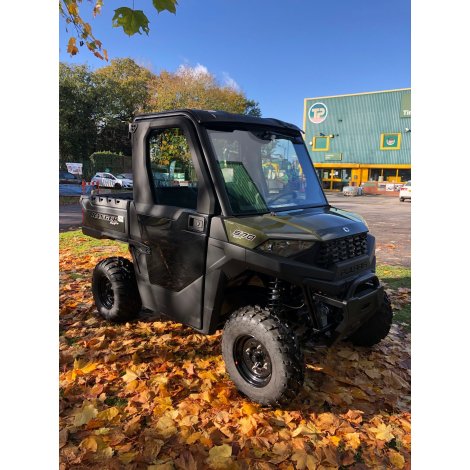Polaris Ranger SP 570 Mid-Size Sage Green (EU) with Full Cab Kit